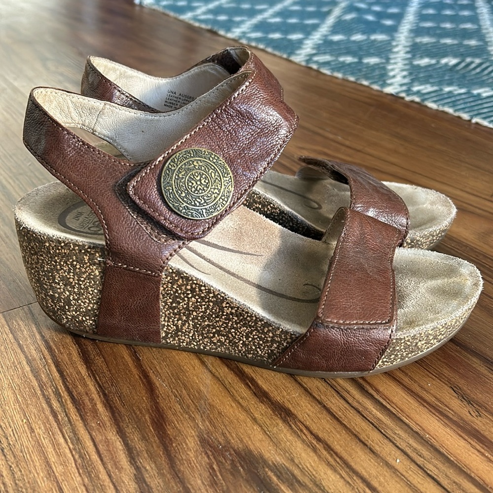 Abeo Biosystem Una Wedge Strap Sandal - 7-7.5